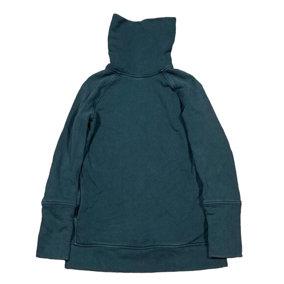 Lululemon To You Tunic Sweater‎ Women's Submarine Blue Turtleneck Size 4 - Picture 1 of 10